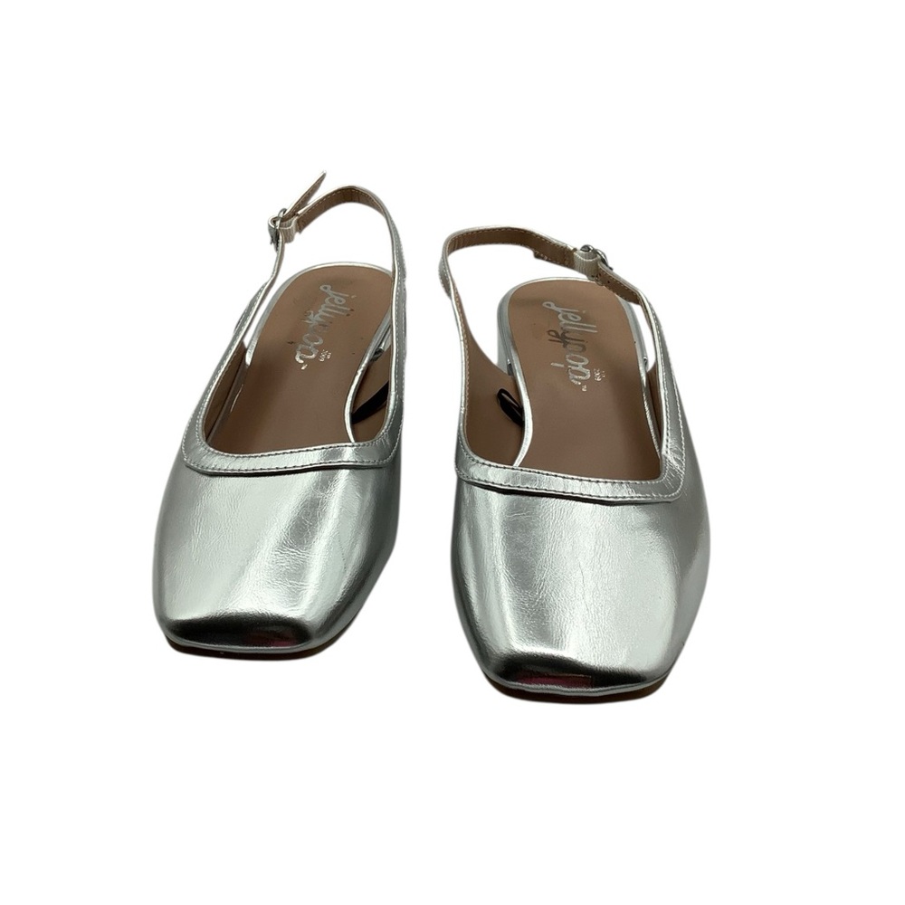 NWT Jellypop‎ Silver Slingback Heels size 9